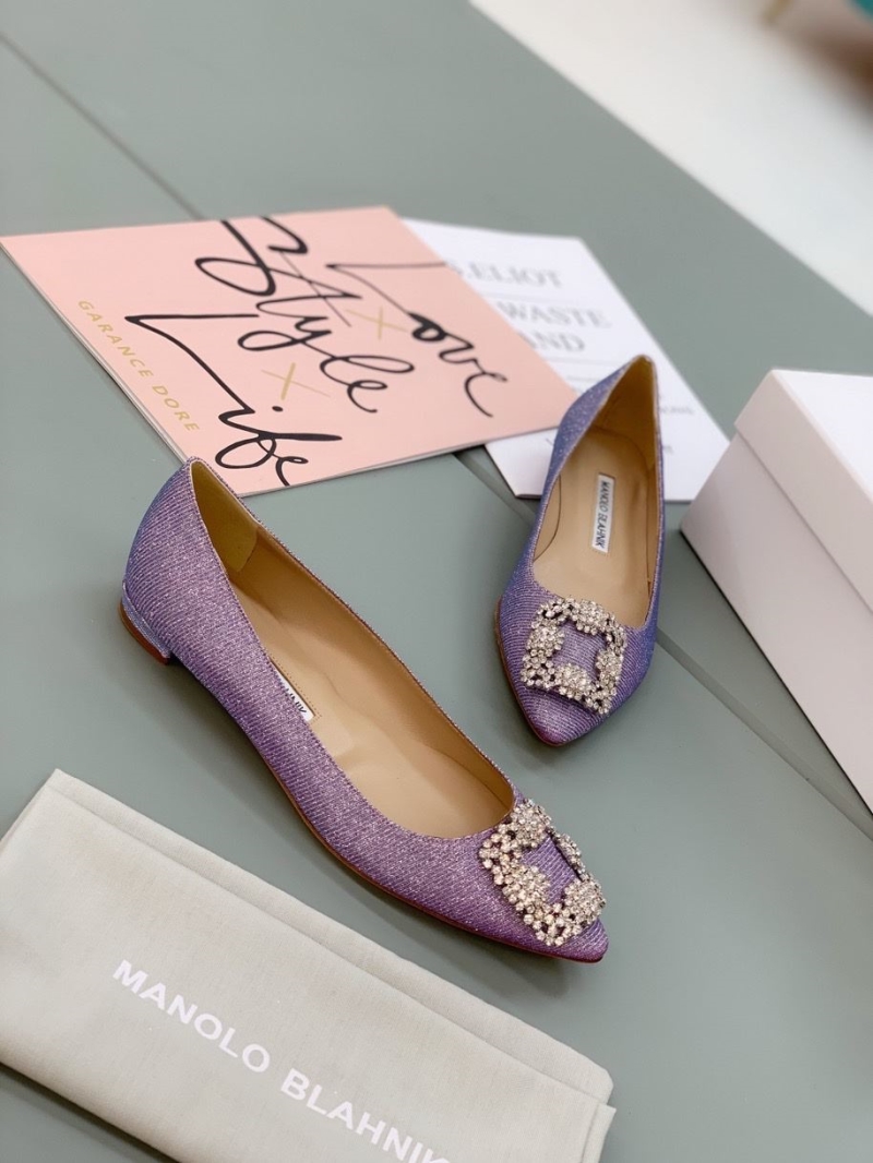 Manolo Blahnik flat shoes